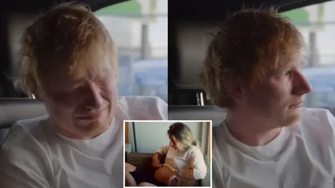 Ahead of its air date on May 3, the first trailer for the series shows Ed Sheeran in tears as he struggles to come to terms with his wife's health problems and the death of his best friend, Jamal Edwards.