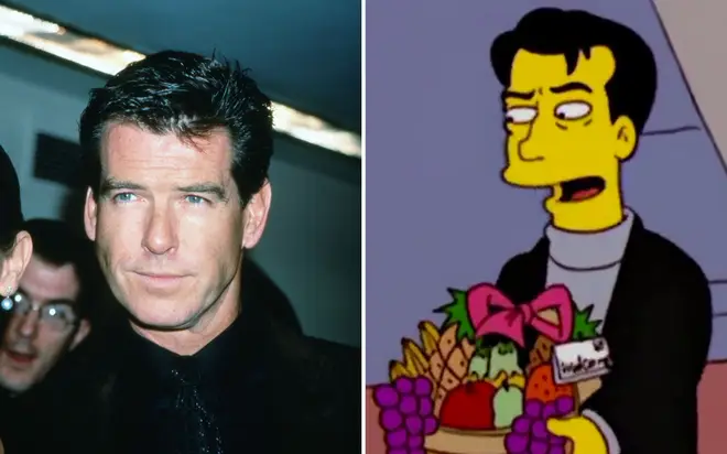 Pierce Brosnan played a maniacal robot with a charming voice.