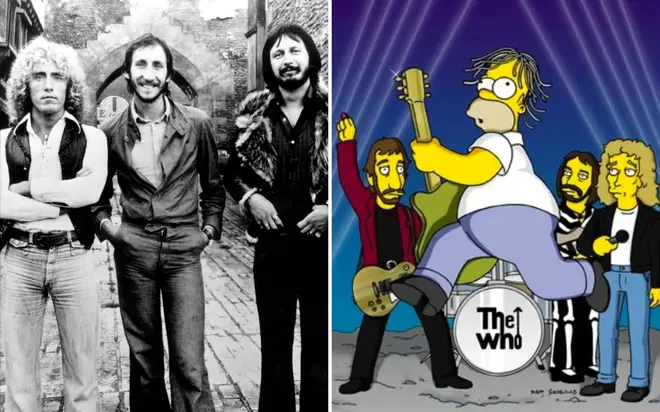 "Long Live Rock&squot; said Homer to The Who.