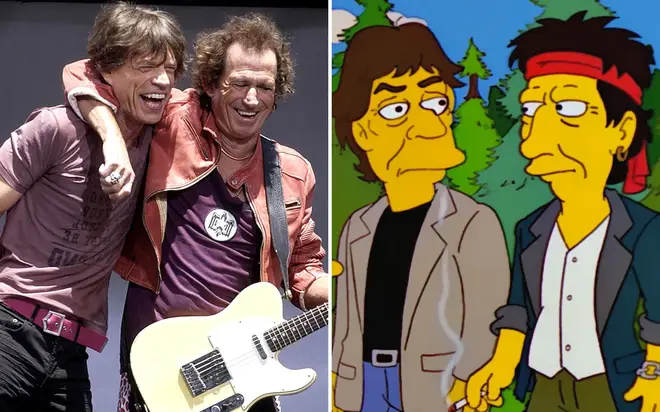 The Rolling Stones run the Rock 'n Roll Fantasy Camp in the episode they appear in.