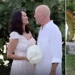 Announcing the news video a beautiful video of the pair, Emma revealed the ceremony took place in 2019 at the same venue the couple married at 10-years earlier, in 2009.