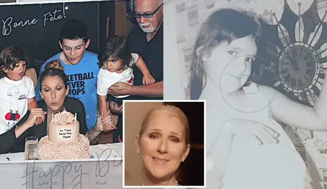 In a beautiful video released by the singer's team, Celine can be seen blowing out candles while surrounded by her children and late husband René Angélil.