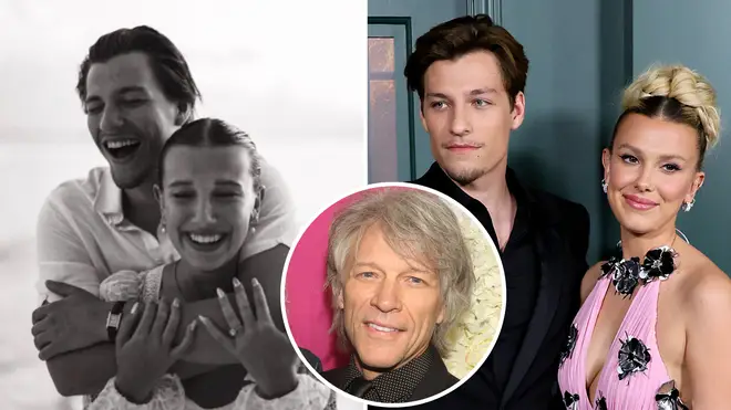 Millie Bobby Brown is engaged to Jon Bon Jovi's son Jake