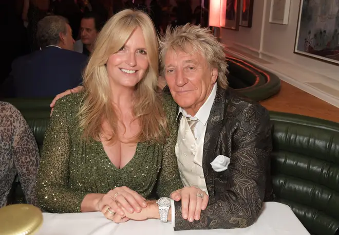 The celebration comes after its reported that Sir Rod Stewart and wife Penny Lancaster renewed their vows in Australia (pictured in 2021)