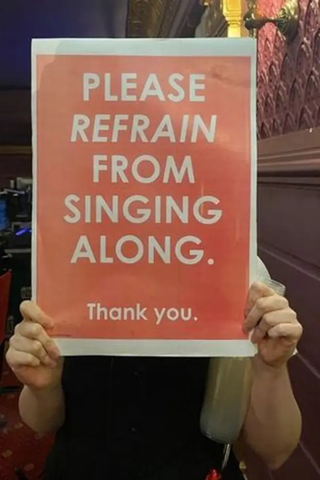 'Please Refrain From Singing Along'.