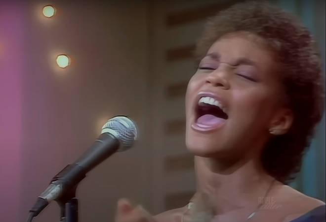 Performing 'Home' from The Wiz, the 1978 movie starring Michael Jackson and Diana Ross, Whitney shows off her powerful range of vocals – a taste of the star power to come.