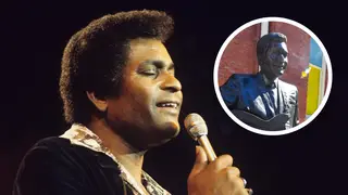 Charley Pride honoured with a statue in Nashville