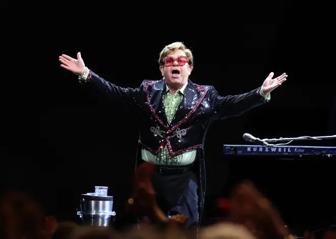 Elton John&squot;s "Farewell Yellow Brick Road" global tour has finally made it to London. (Photo by Simone Joyner/Getty Images)