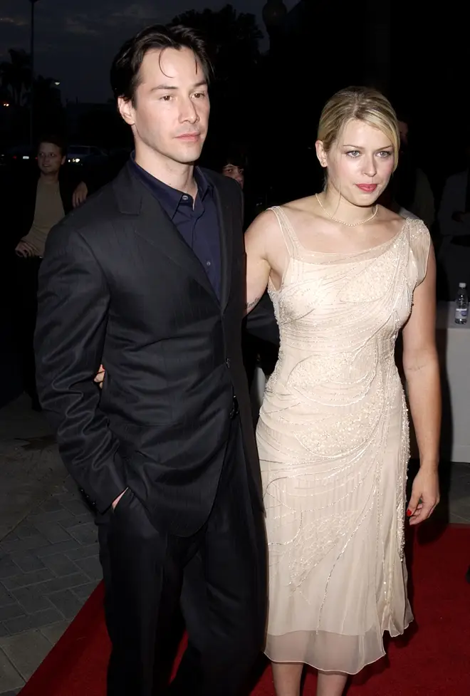 Amanda De Cadenet was pregnant and married when she met Keanu. (Photo by SGranitz/WireImage)