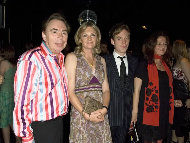 Andrew with his wife Madeleine and Nicholas in 2007. (Photo by Nick Harvey/WireImage)