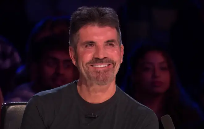 Cowell was spotted smiling and tearing up throughout the performance, as his fellow judge Bruno Tonioli watched the boy sing in open-mouthed shock.
