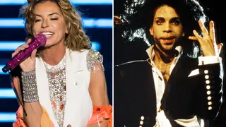 Shania Twain and Prince singing together? Imagine how that would've sounded.