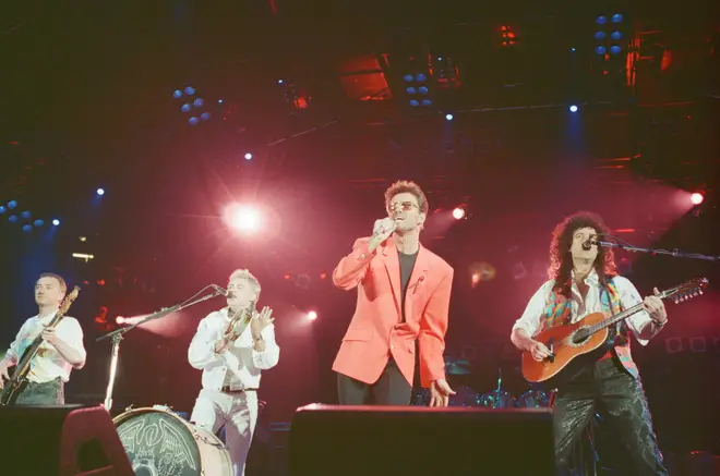 Speaking to Classic Rock magazine, Roger recalled the outpouring of love the public had for the concert and the incredible stars who came to perform (pictured George Michael performing with Queen)