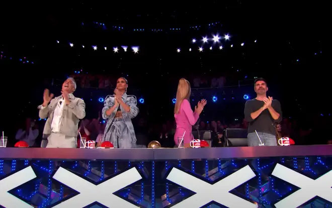 The 15-year-old got an immediate four yes&squot;s and made it through to the next round of the competition, with Alesha Dixon saying she had "a beautiful tone. You smashed it."
