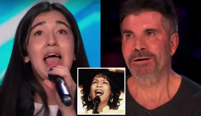 Tia Connolly, 15, thought she was accompanying her mum Claire to the Britain Got Talent auditions for moral support and instead found herself on stage singing a stunning Whitney Houston cover.