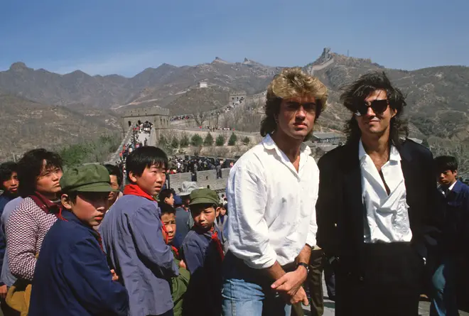 Most Chinese people had no idea who Wham! were, let alone ever having seen a Western person before. (Photo by Peter Charlesworth/LightRocket via Getty Images)