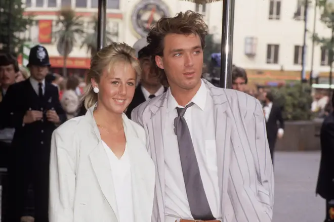 Martin Kemp and Shirlie Holliman pictured in 1984
