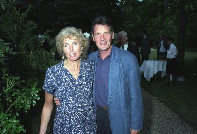 Michael Palin and wife Helen in the 1990s