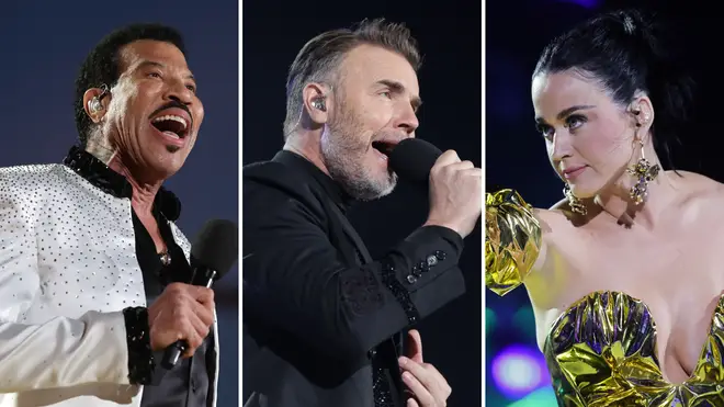 Lionel Richie, Katy Perry and Take That perform at the Coronation Concert
