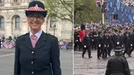 The 52-year-old wife of rocker Rod Stewart was pictured policing the streets of London and said she was 'tremendously proud and honoured' to have been part of the historic day.