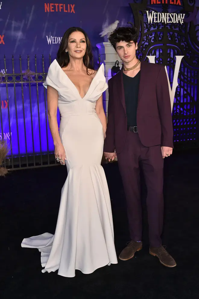 The budding musician recently accompanied his mother on the red carpet for the premiere of Wednesday on Netflix, and spoke about his pride in being the son of talented parents.