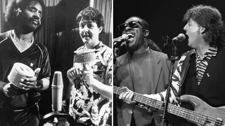 Paul McCartney and Stevie Wonder's duet 'Ebony and Ivory' was one of the biggest songs of 1982.