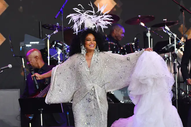 Diana Ross' performance at Glastonbury Festival in 2022 reportedly drew in the biggest crowd in the festival's history. (Photo by Jim Dyson/Getty Images)