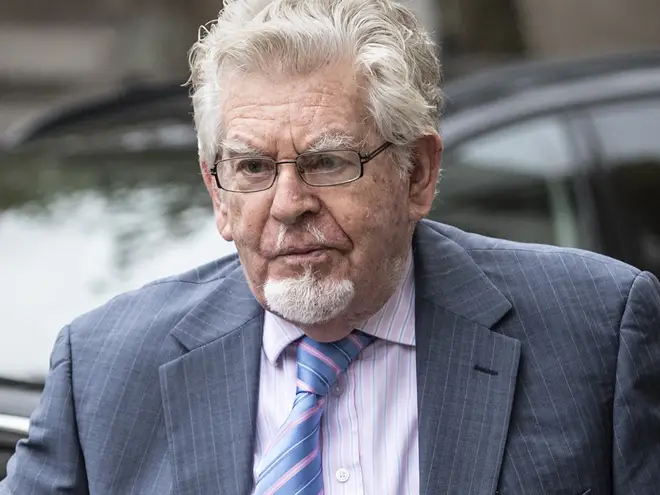 Rolf Harris at the High Court