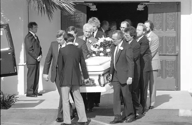 Karen Carpenter's funeral took place on 8th February 1983.