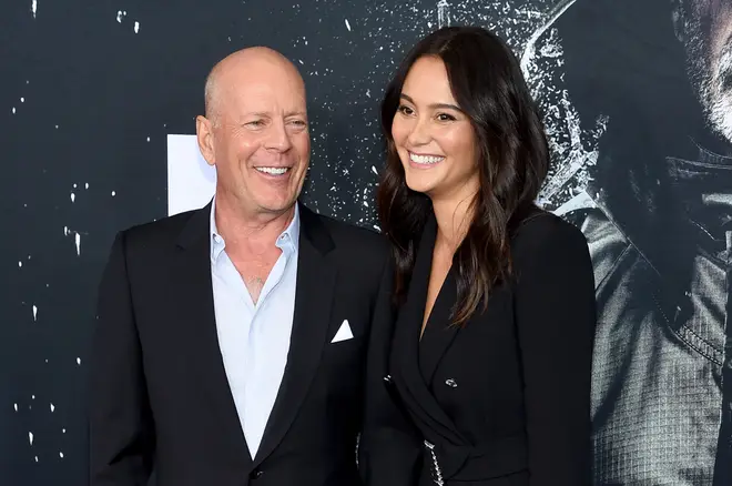 Emma revealed people around her 'do want to help', but that she sometimes struggles to know what to ask them to do (pictured with husband Bruce Willis in 2019)