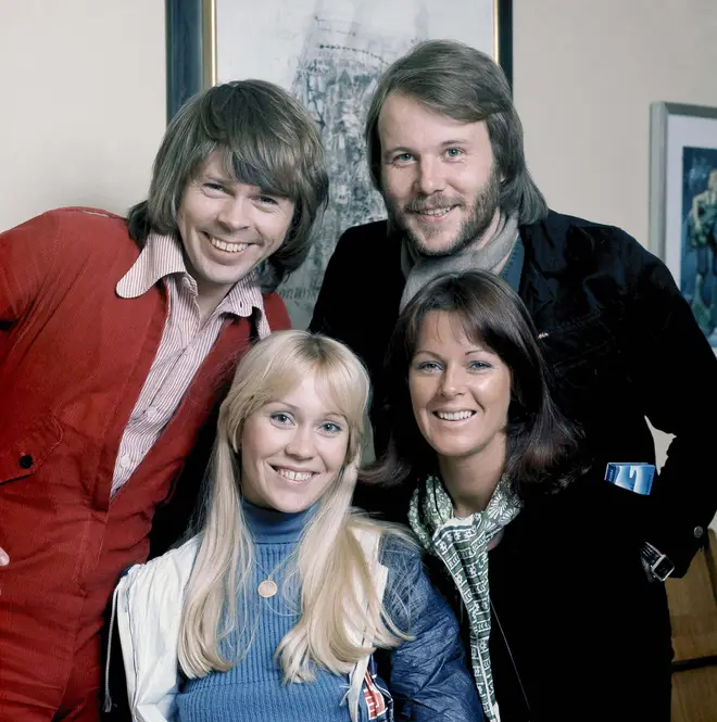 ABBA in Stockholm in 1976