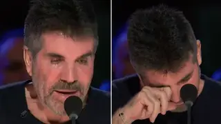 Simon Cowell broke down in tears on the season 18 premiere of America's Got Talent.