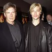 Ever since its release in 1997, movie The Devil's Own has been plagued by rumours its two lead actors clashed on set (pictured: L to R) Harrison Ford and Brad Pitt.