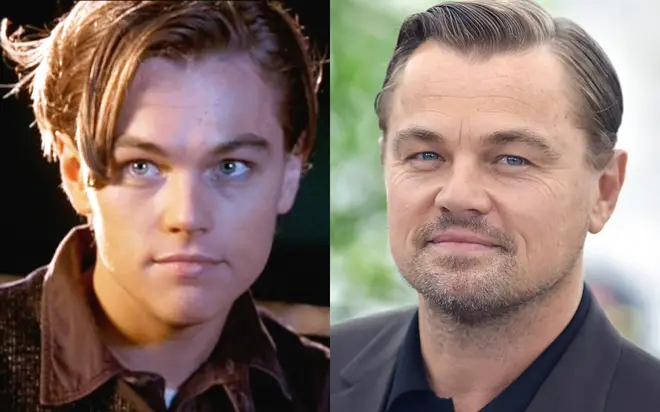 Leonardo DiCaprio then and now