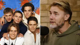 Gary Barlow has shed light on how he felt when Robbie quit Take That in 1995.
