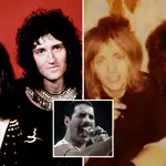 Brian May said Freddie Mercury was a "born rockstar" after first meeting the future Queen frontman.