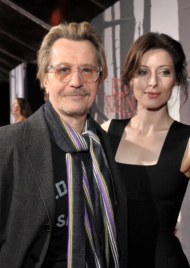 Gary Oldman and ex-wife Donya Fiorentino in 2011