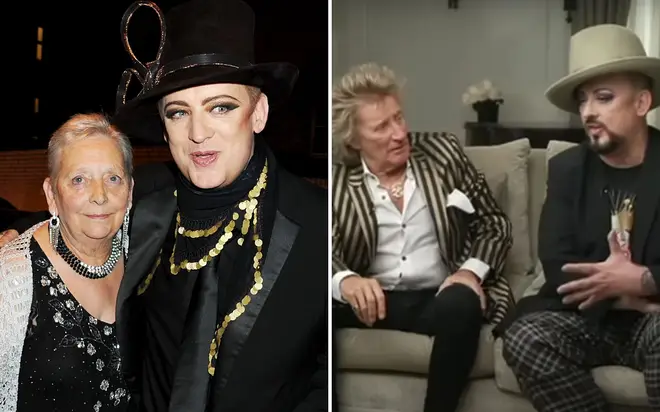 In a recent interview alongside Rod Stewart, Boy George revealed a poignant song Rod wrote which reminds him of his late mum Dinah.