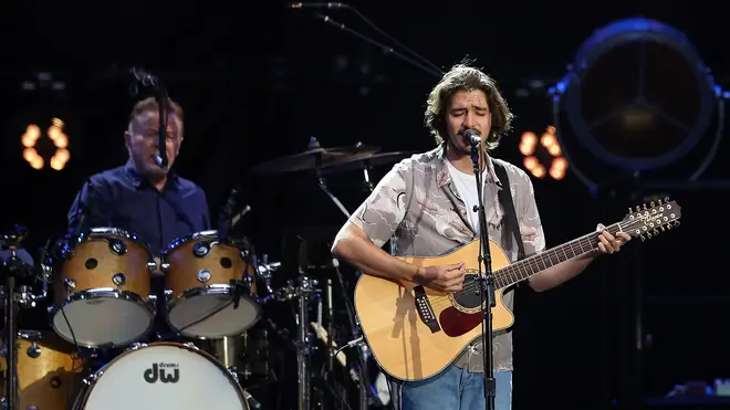 Deacon Frey performing with the Eagles