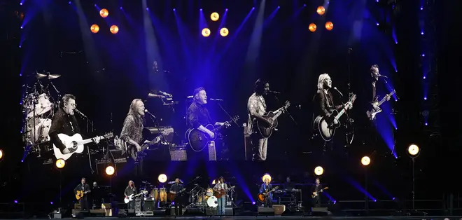 Eagles Perform At Wembley Stadium