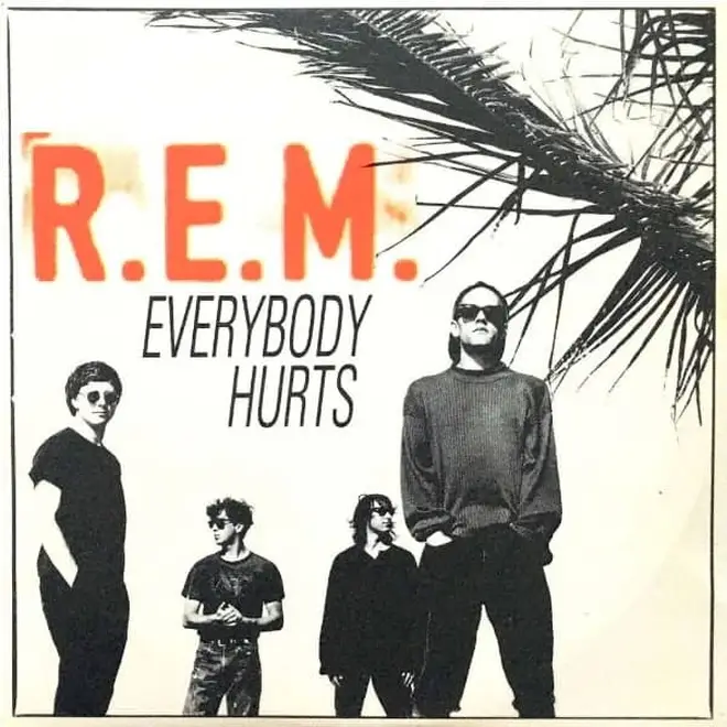 The single artwork for 'Everybody Hurts'.