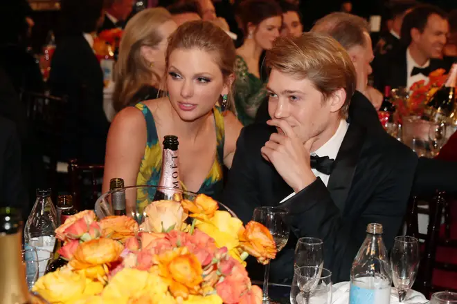 Taylor Swift and her ex-boyfriend Joe Alwyn in 2020