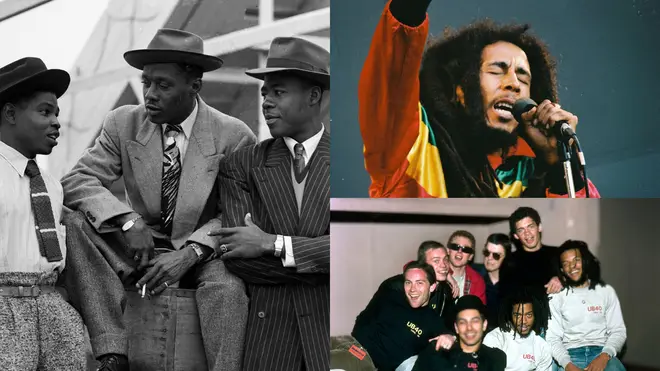 The Windrush Generation inspired music acts including Bob Marley and UB40