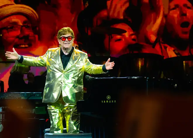 The great and the good were out in full force to watch Elton John at Glastonbury on Sunday night (June 25).