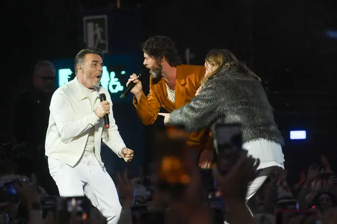 Take That perform at BST Hyde Park