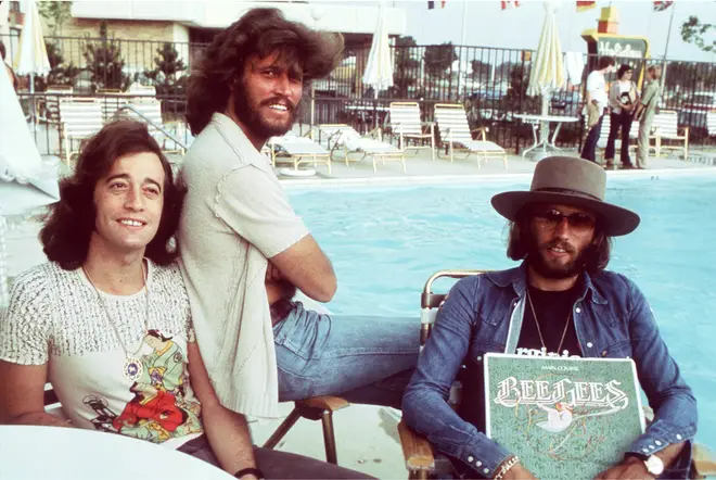 A move to Miami in 1975 reinvigorated the Bee Gees' fortunes. (Photo by Michael Putland/Getty Images)