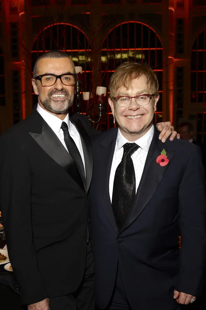 George Michael and Elton John Charity Performance At The Royal Opera House