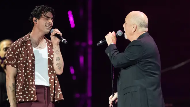 Joe Jonas and Billy Joel duet