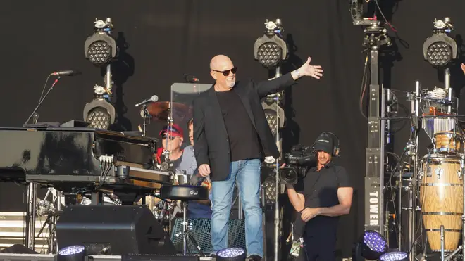 Billy Joel in concert at Hyde Park