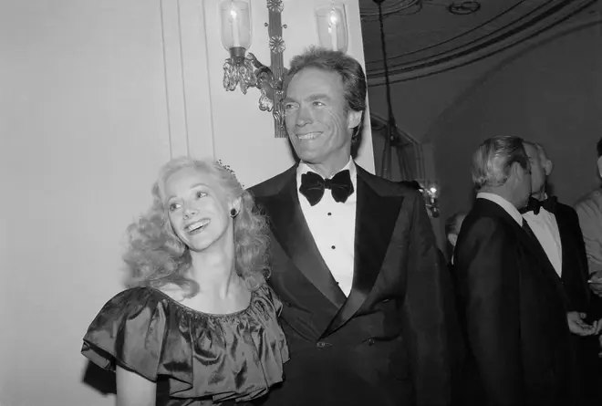 Clint Eastwood With Sondra Locke in 1982